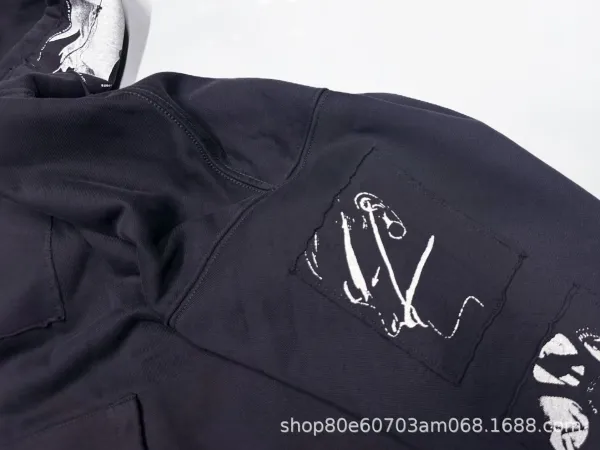 Corteiz x Unknown Artist Leather Bomber Jacket Black - 5