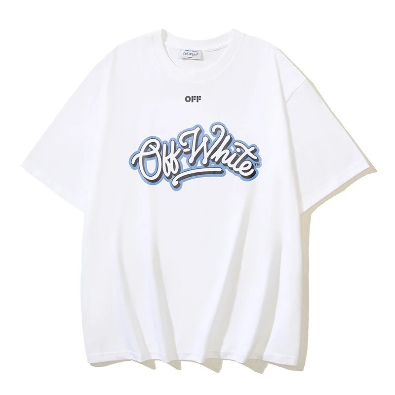 Off White Arrow Print Black Graphic T-Shirt