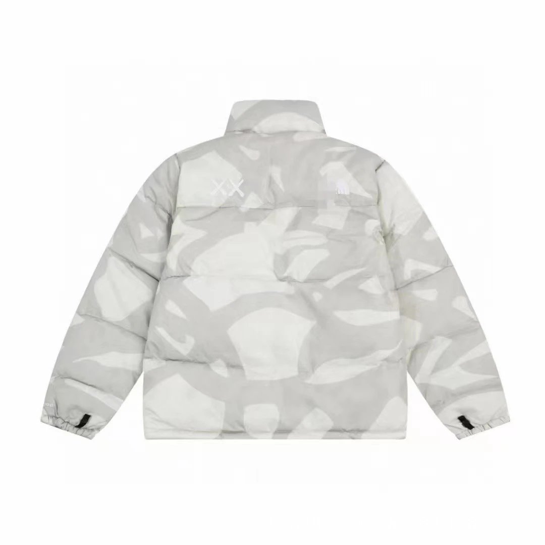 The North Face 1996 Retro Nuptse Jacket Crumpled Beige Down Jacket - 9