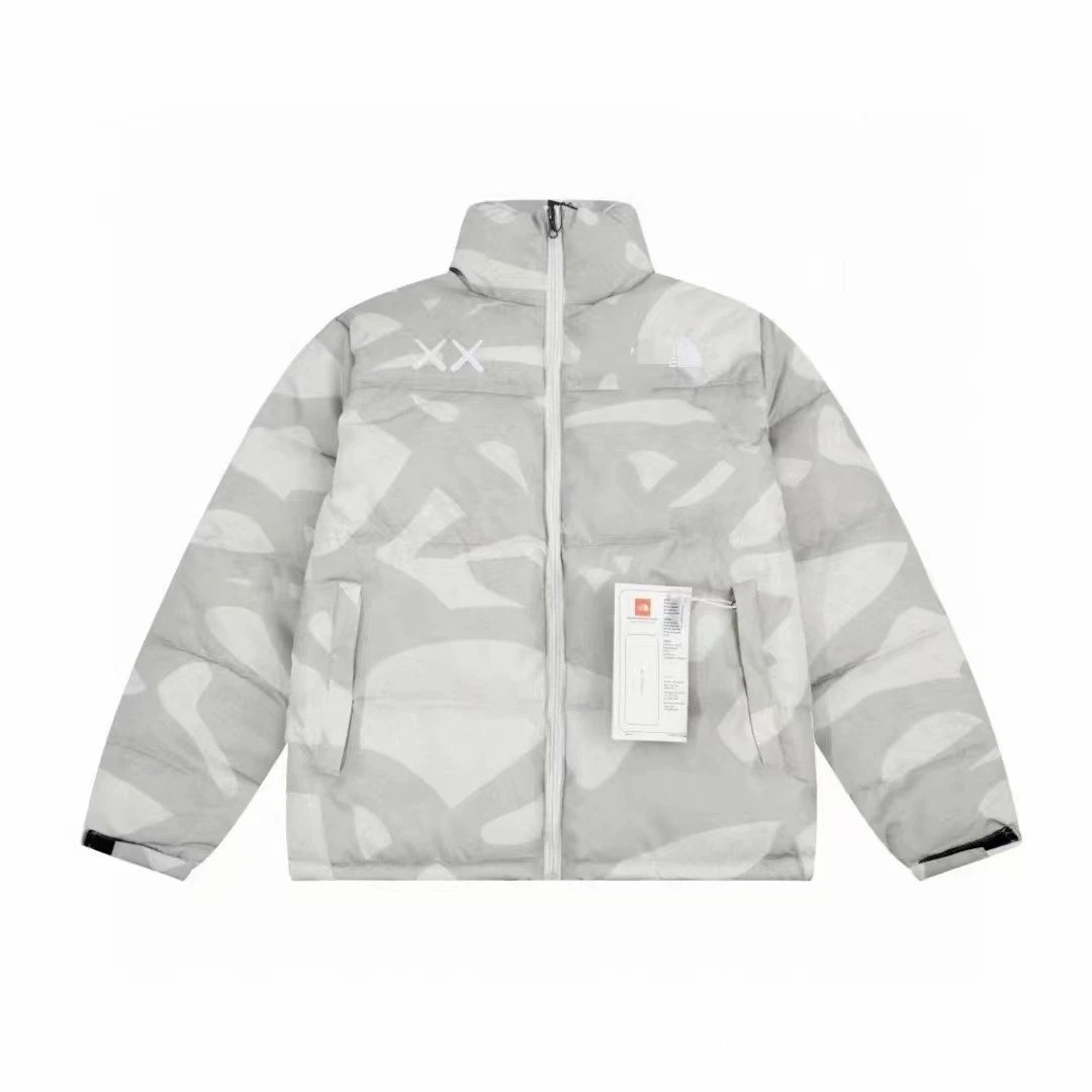 The North Face 1996 Retro Nuptse Jacket Crumpled Beige Down Jacket - 8