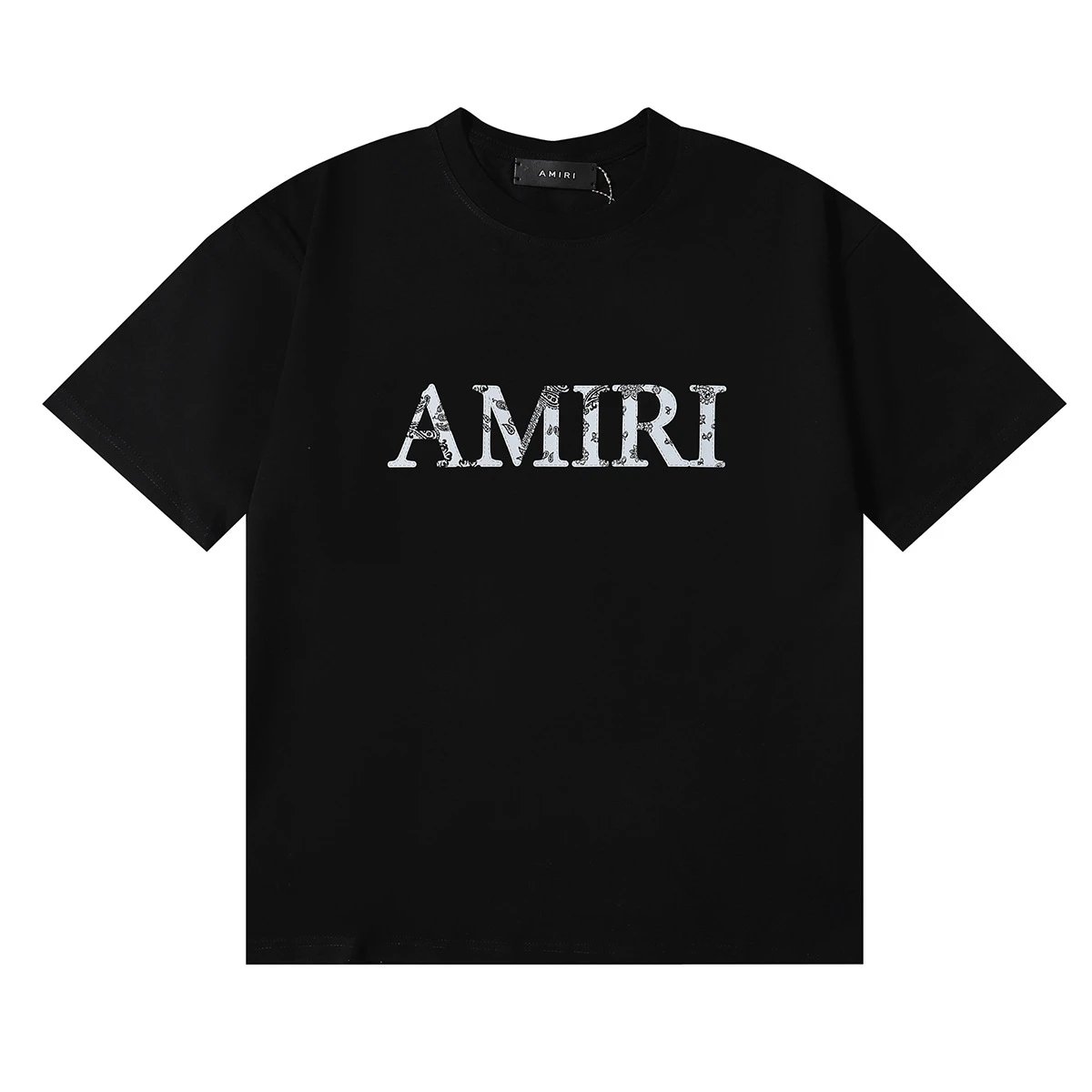 Letter Printed High Weight Cotton Short Sleeve T-Shirt photo 8