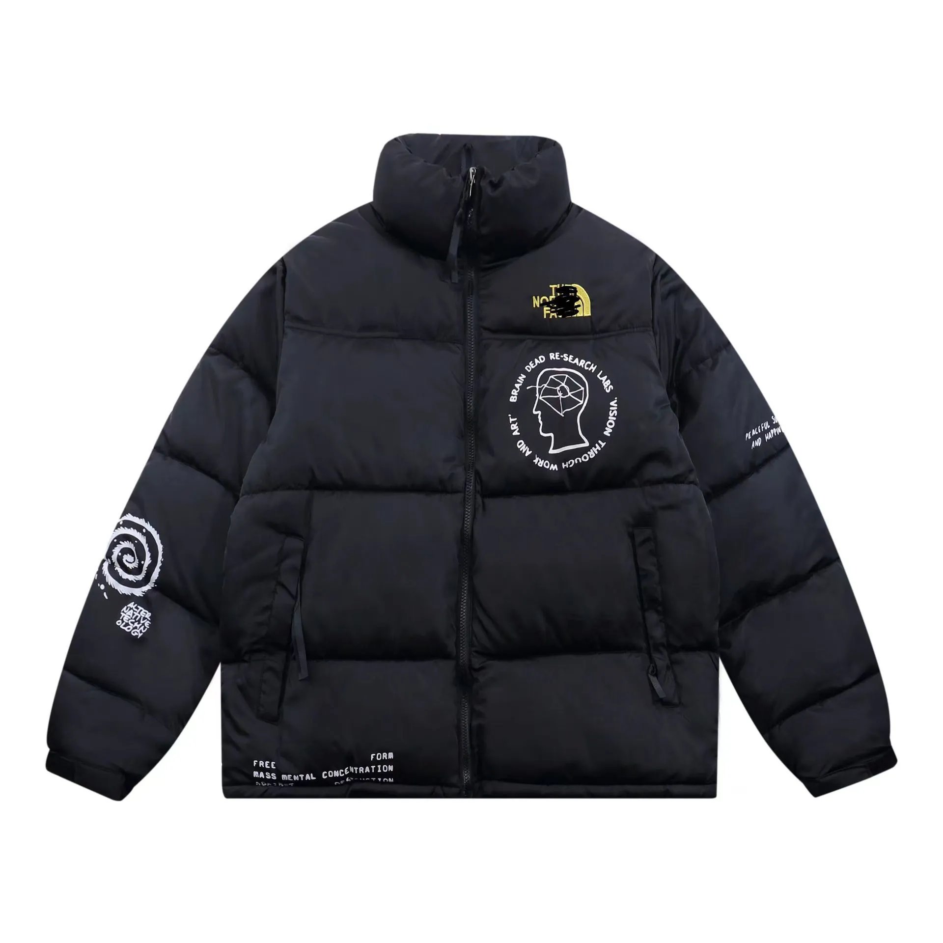 The North Face 1996 Retro Nuptse Jacket Crumpled Beige Down Jacket - 29