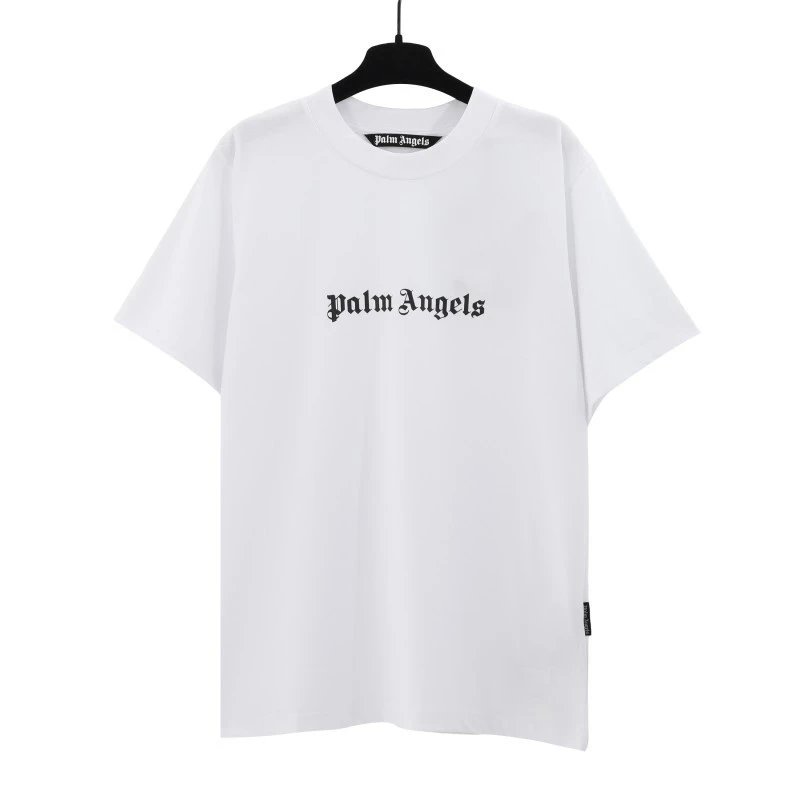 Angel Print Palm Tree Couple T-Shirt photo 4