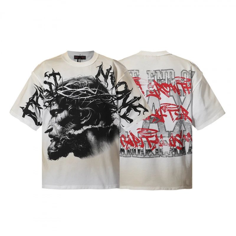 Vintage Print Short Sleeve T-Shirt photo 7