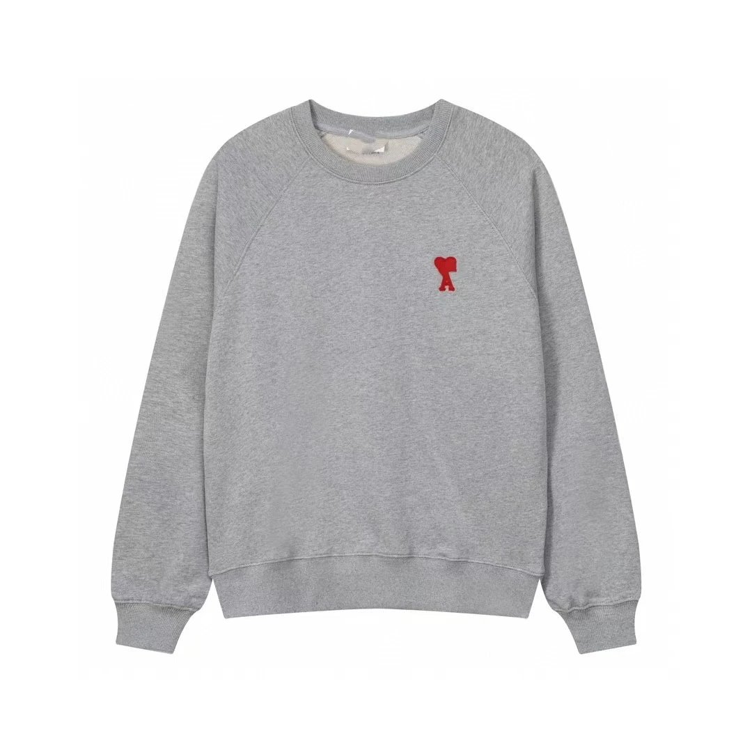 Flower Grey [633 Round Neck]