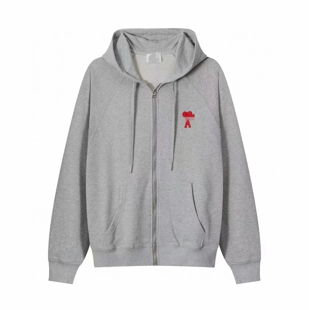 Flower Grey [641 Zipper Style]