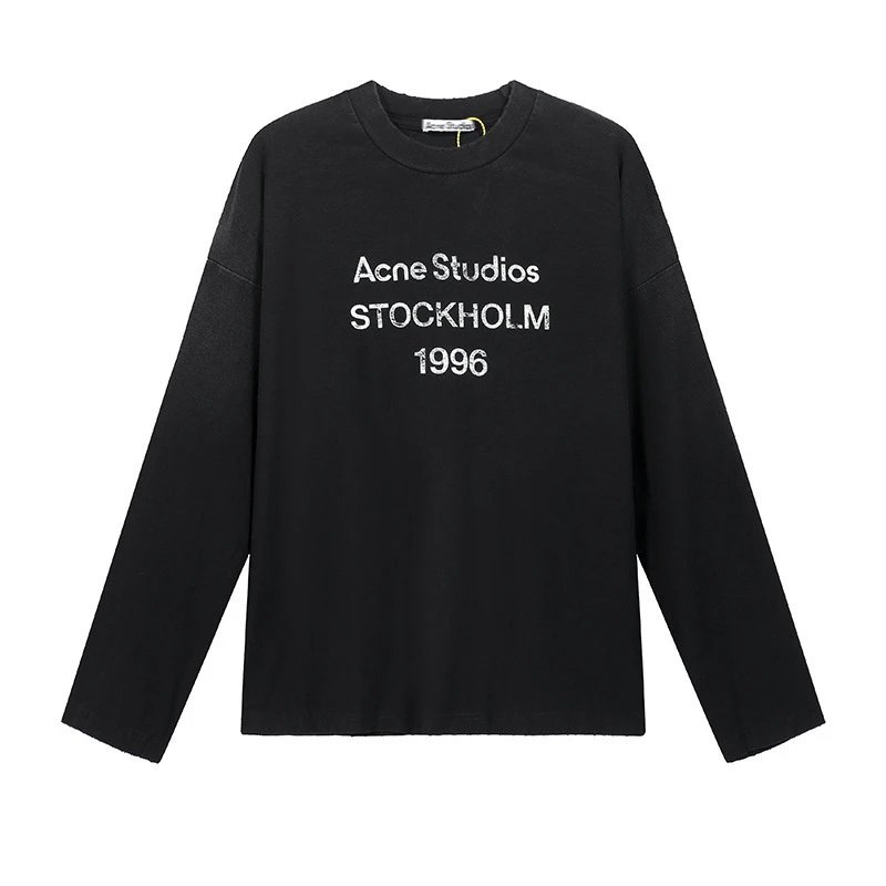 Make dirty black [3286] long sleeved