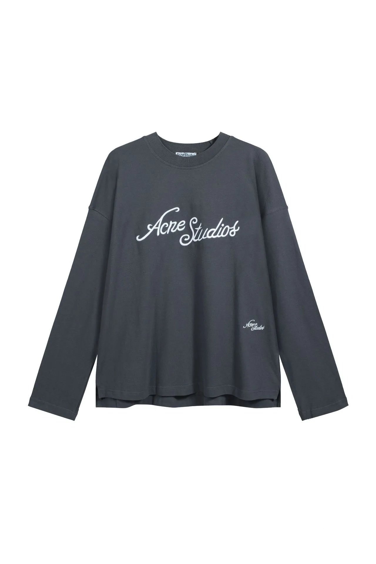 3D Embroidery Long Sleeve Blue [3272]