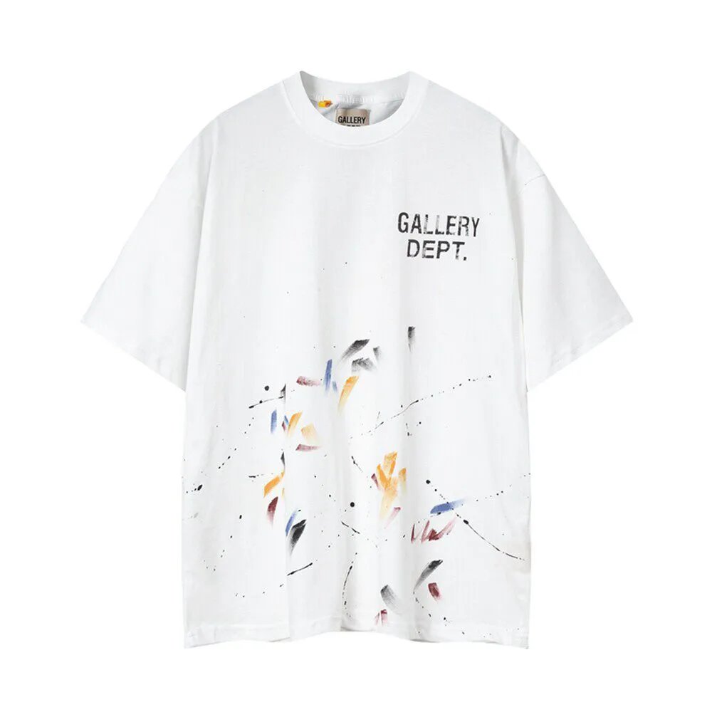 Summer Splatter Letter Print T-Shirt and Shorts Set photo 8