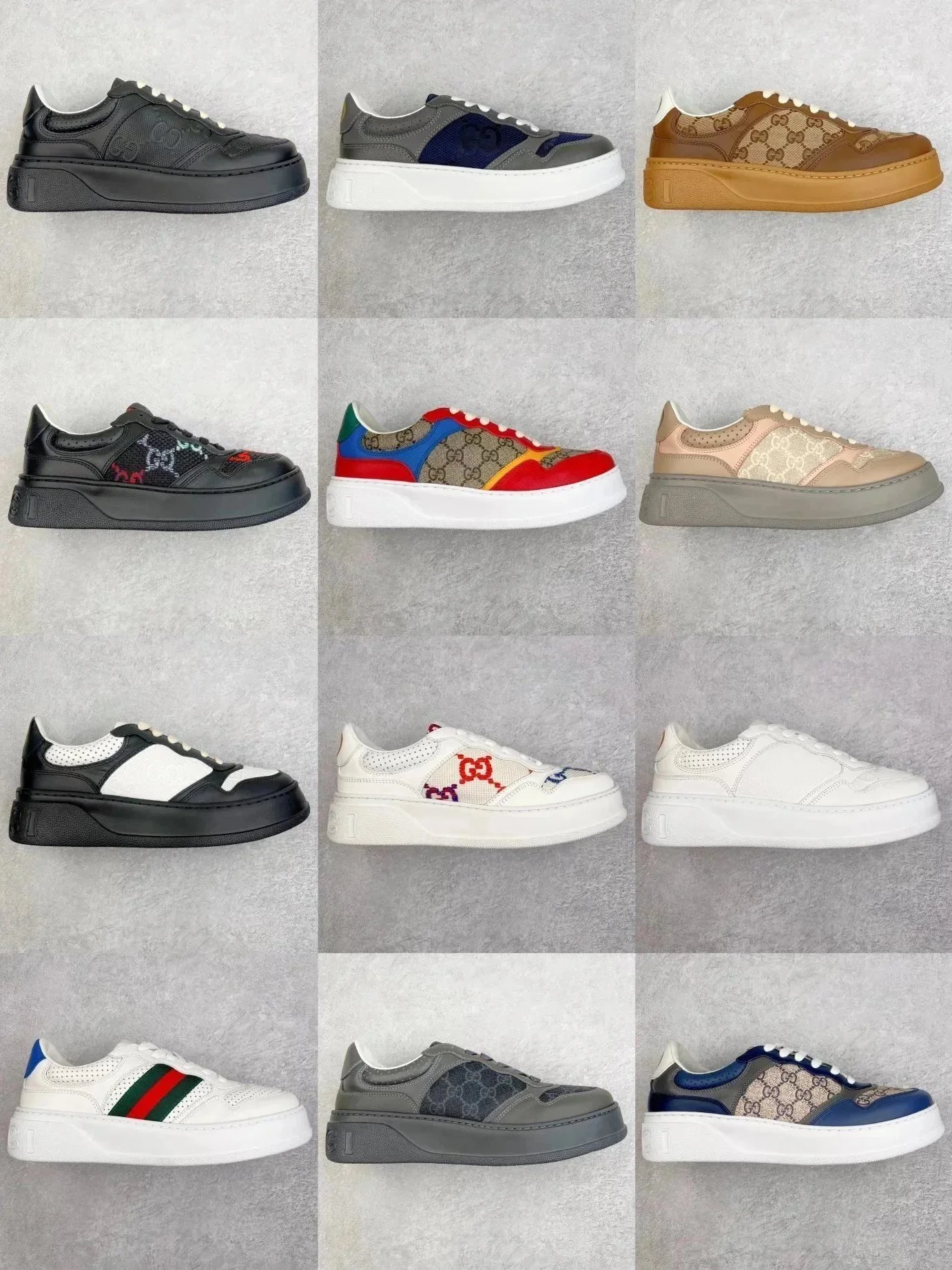 Gucci Sneakers Low-top platform with GG monogram image 1