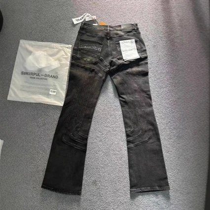 Denim Jeans Black Flared Style