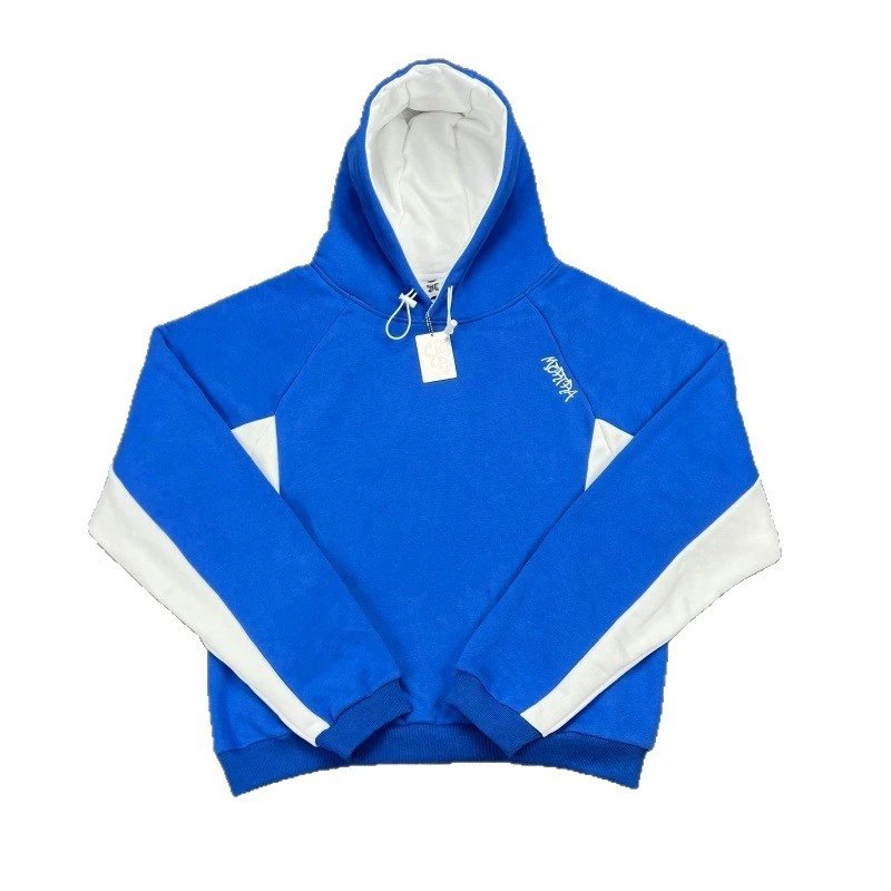Mertra Matching Sets Color-block hooded sweatshirt and jogger set image 4