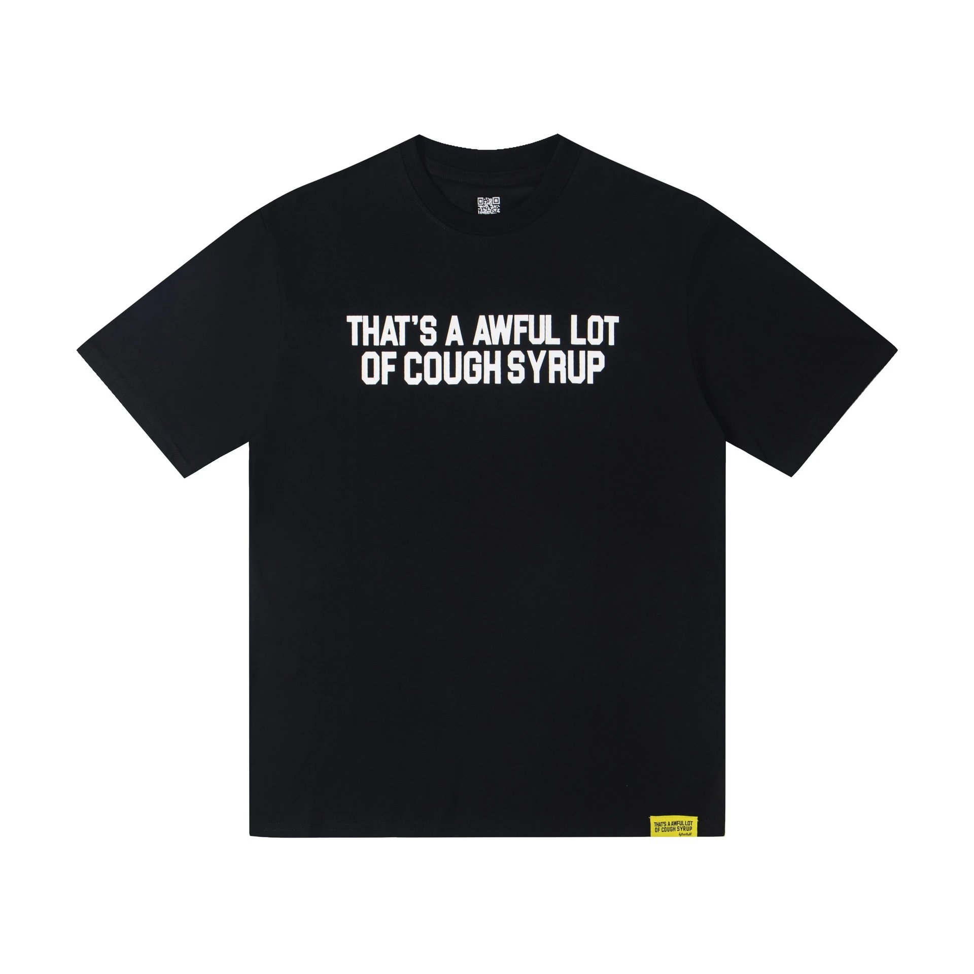 Unbranded T-Shirts Graphic Print Crew Neck — TS01-Black