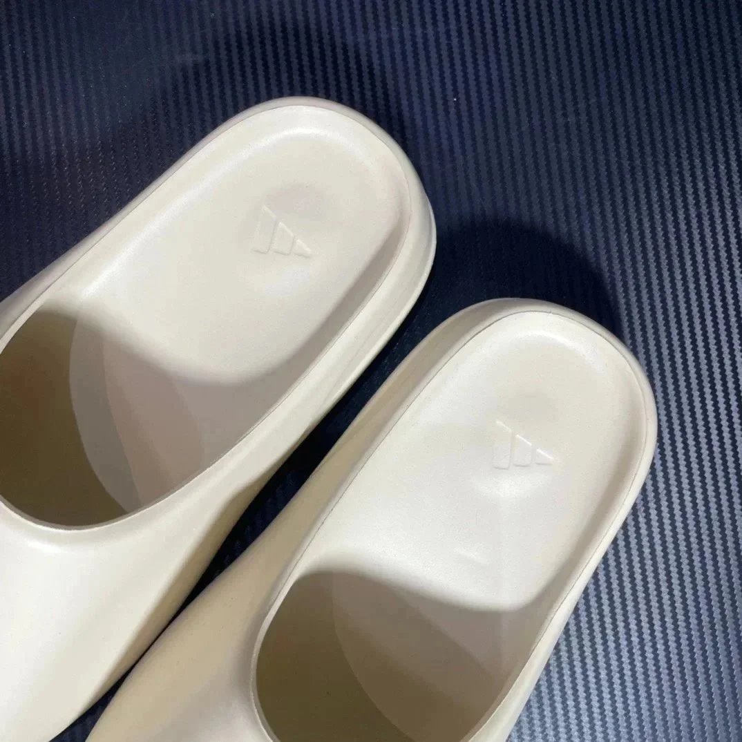 Adidas Yeezy Slide Beige Green White Casual Slides