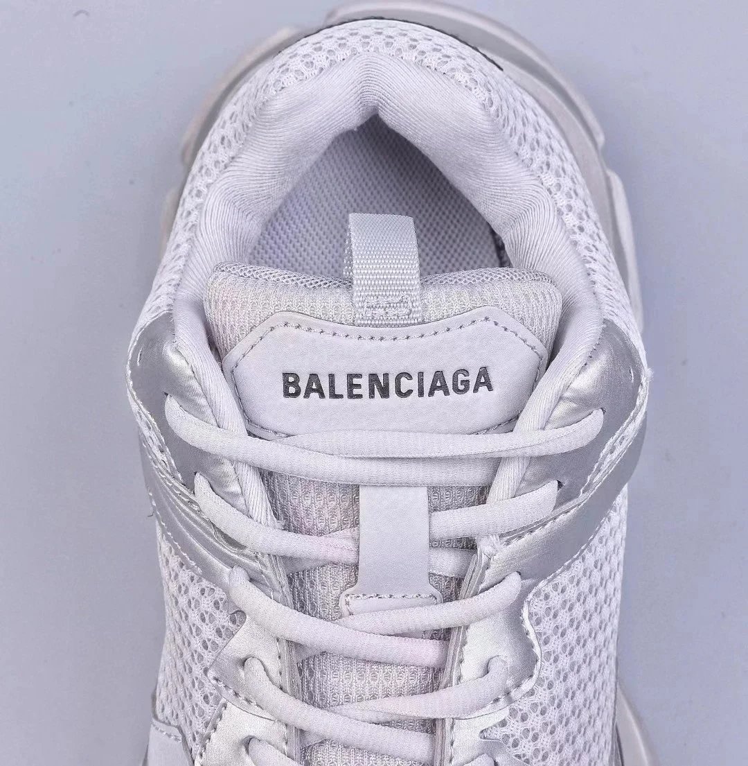 Balenciaga Track White Mesh Chunky Sneakers