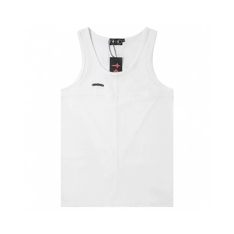 C2H4 Los Angeles White Gray Black Classic Cotton Tank Top