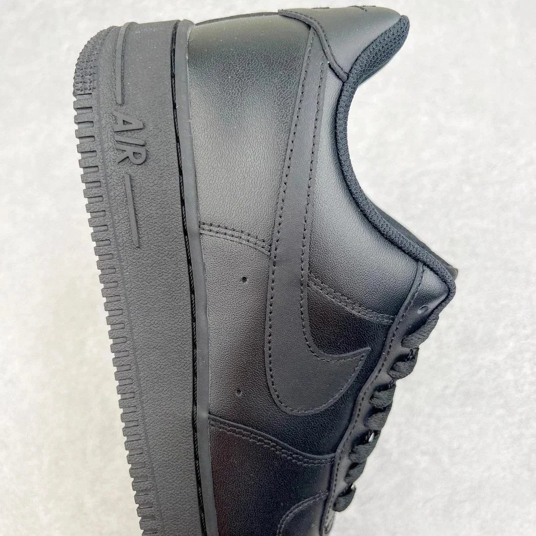 Nike Air Force 1 Black Classic Low Top Sneakers