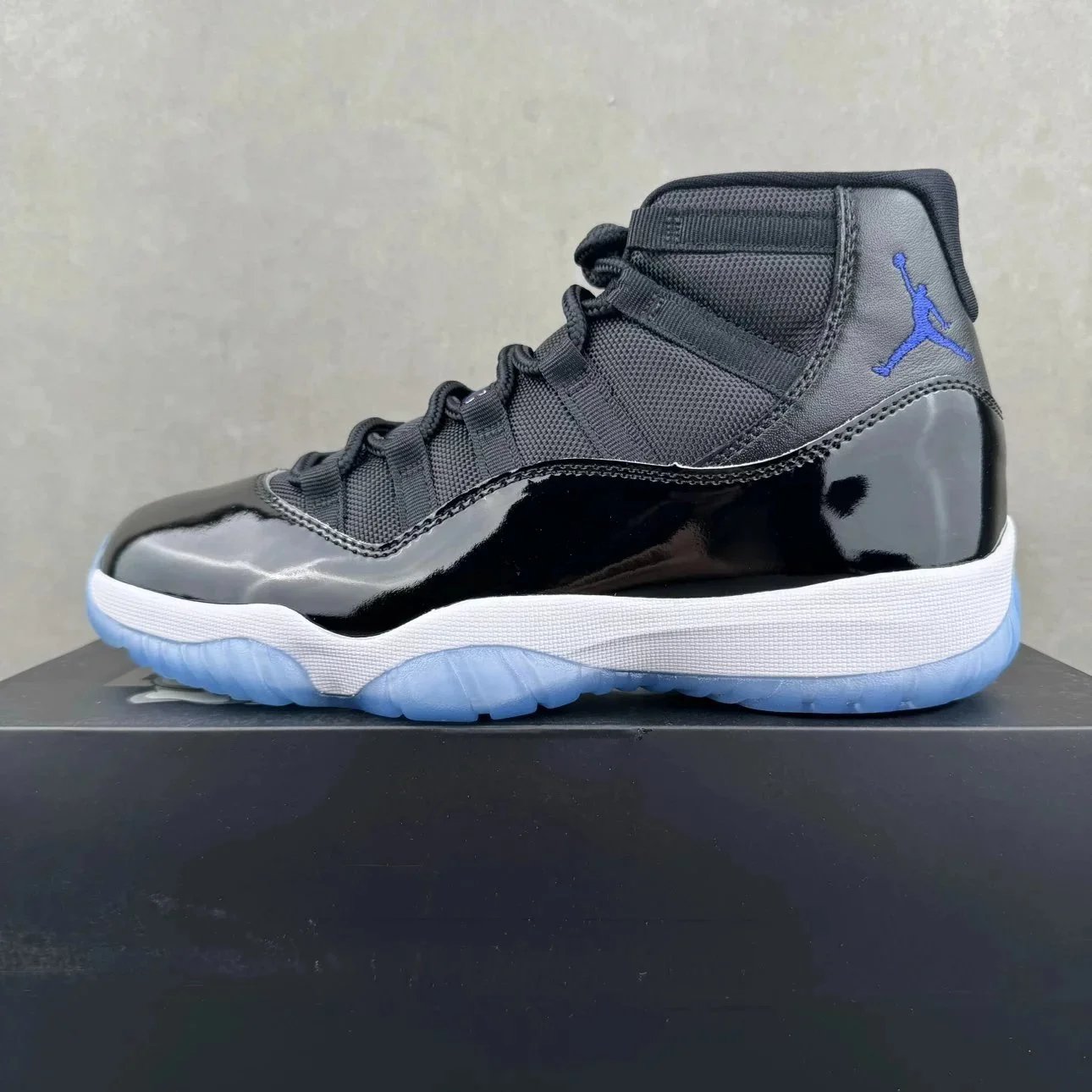 Air Jordan 11 White Cement Grey Elephant Print High Top Sneakers