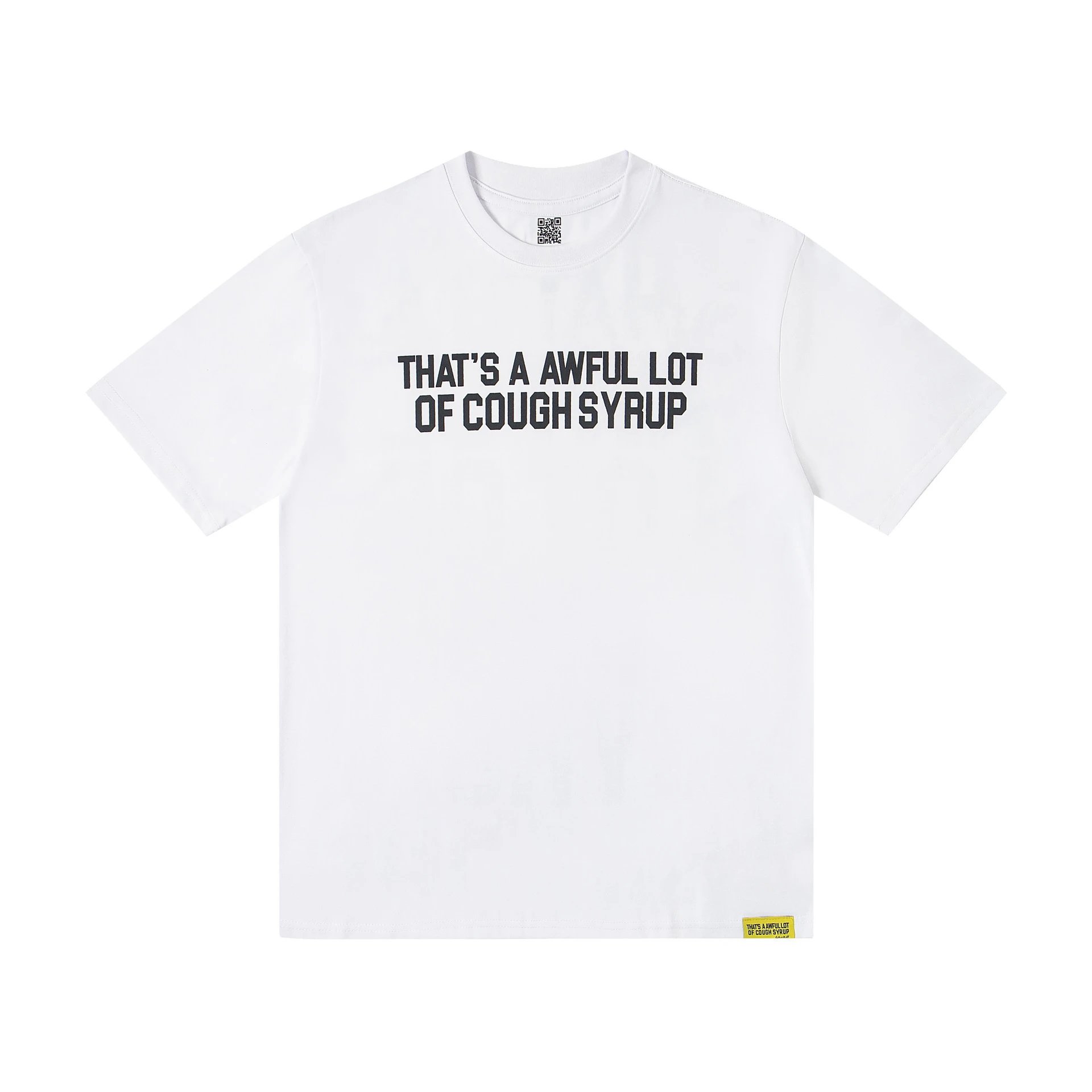 Unbranded T-Shirts Graphic Print Crew Neck — TS01-White