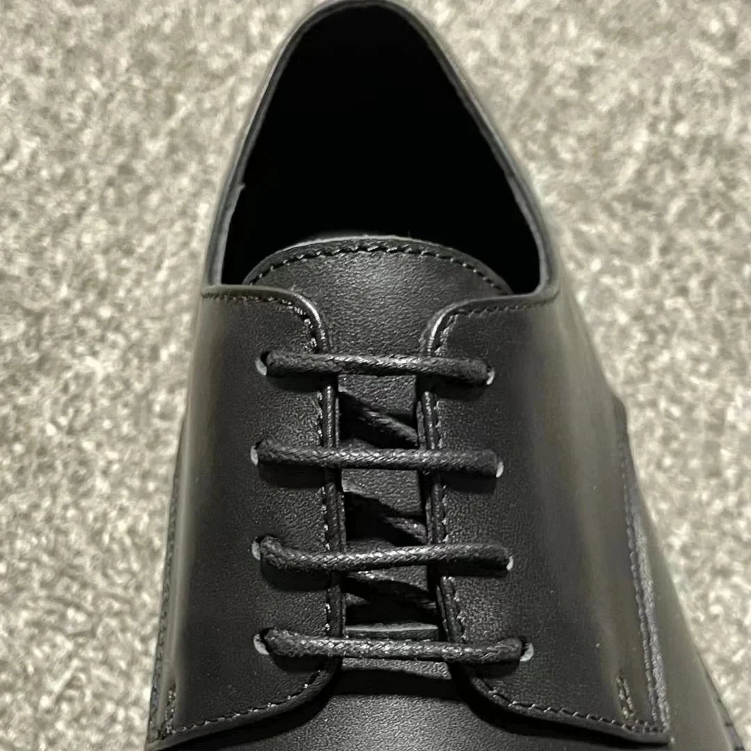 Prada Leather Shoes Lace-Up Platform Derby image 10