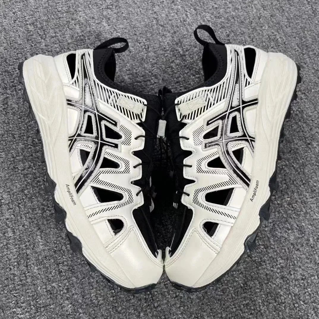 Asics Gel-Quantum 360 White Black Mesh Running Shoes