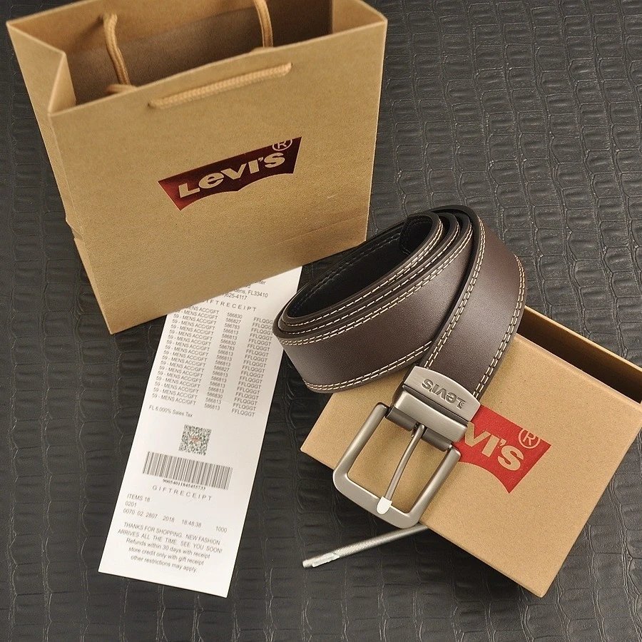 Levi's Classic Brown Leather Belt