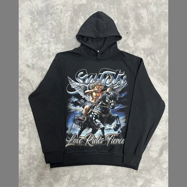 Unbranded Hoodies & Sweatshirts Graphic-print pullover hoodie product detail image 44