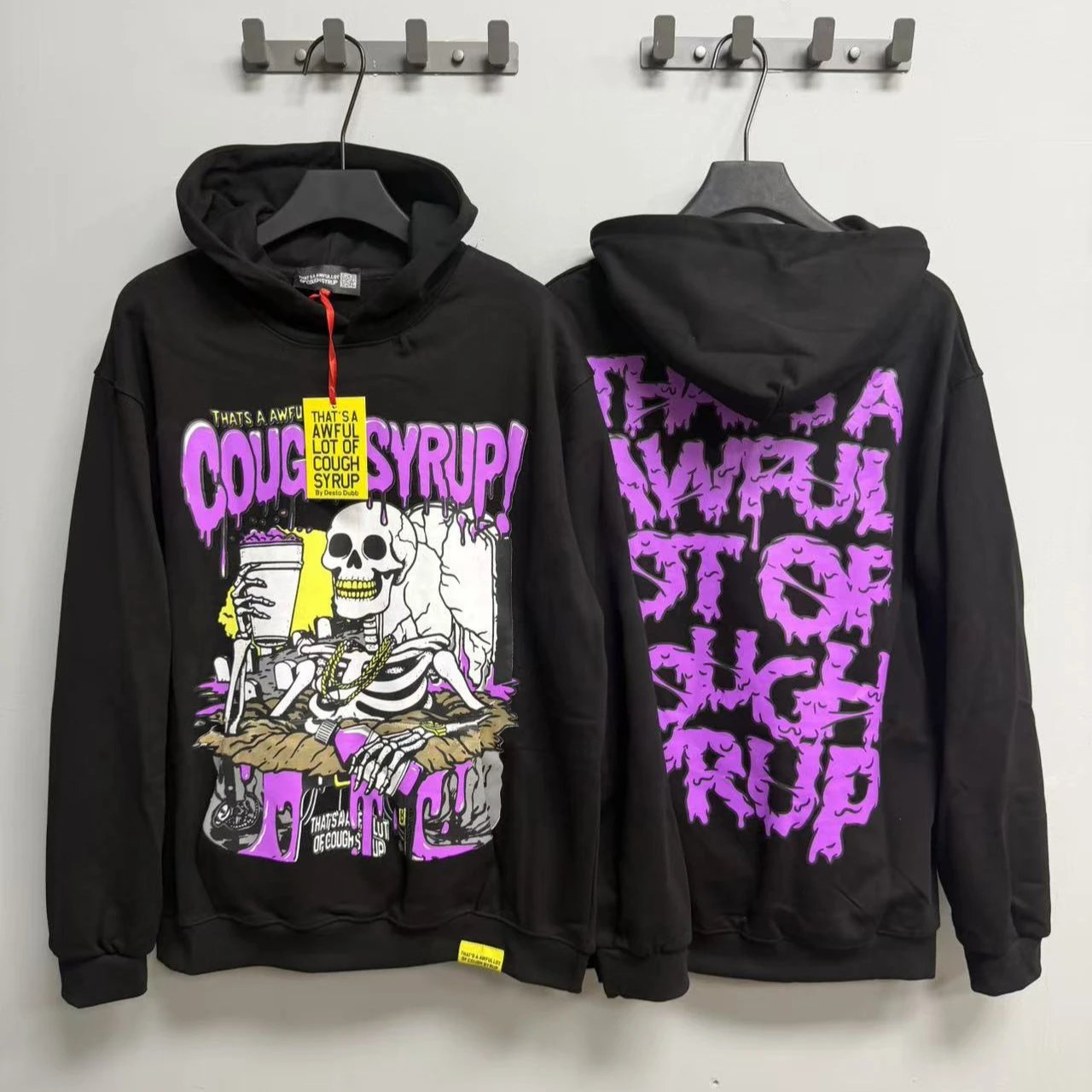 Desto Dubb Cough Syrup Black Graphic Tee