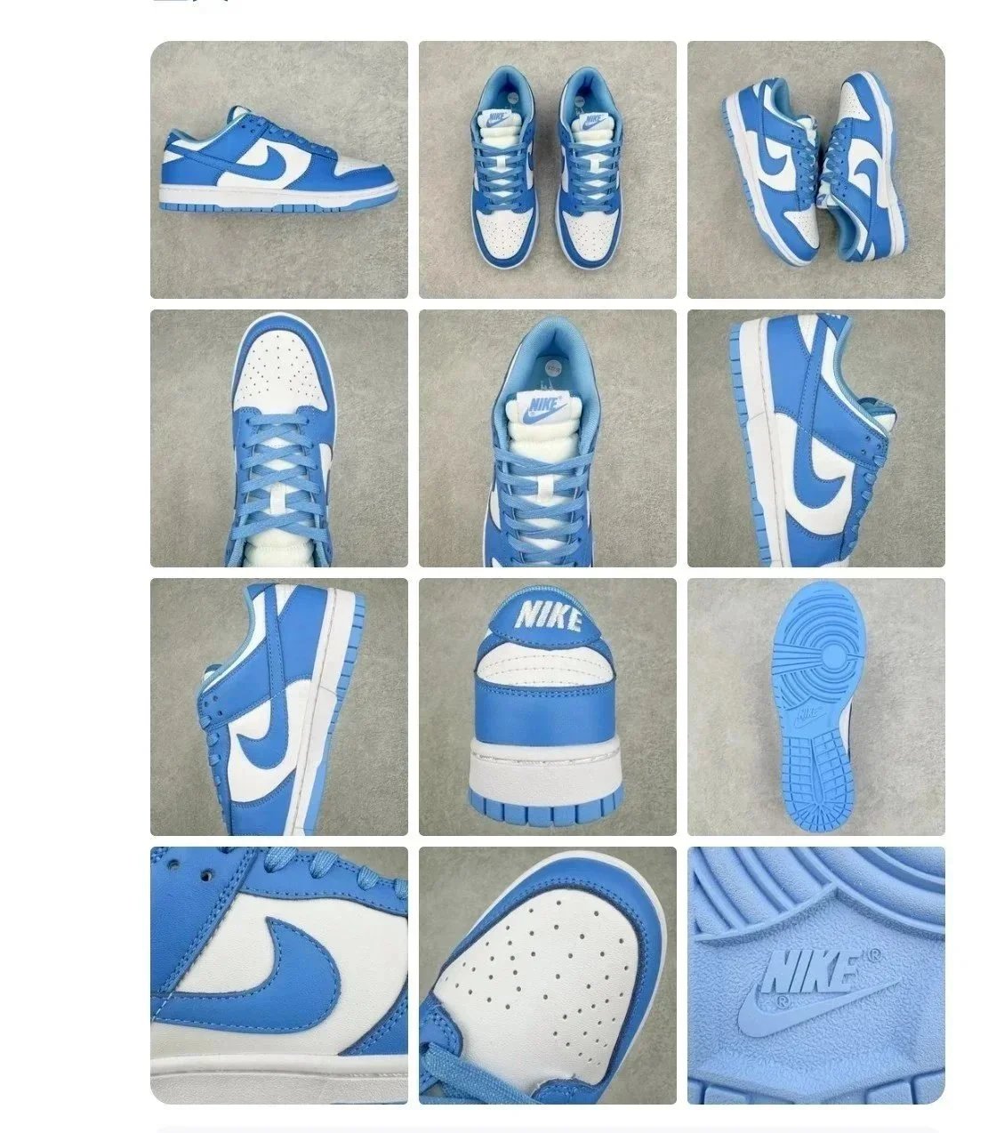 Nike Dunk Low Black White Casual Sneakers
