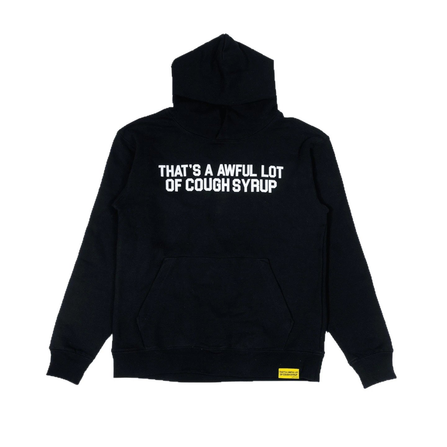 Red Graphic Hoodie That's A Awful Lot Of Cough Syrup Streetwear