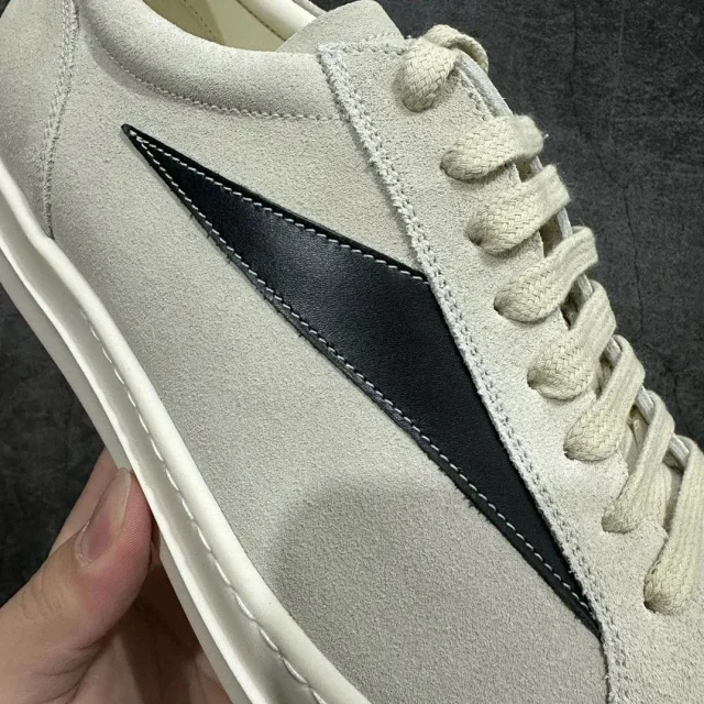 Unbranded Sneakers Low-Top Suede with Contrast Side Panel product detail image 39