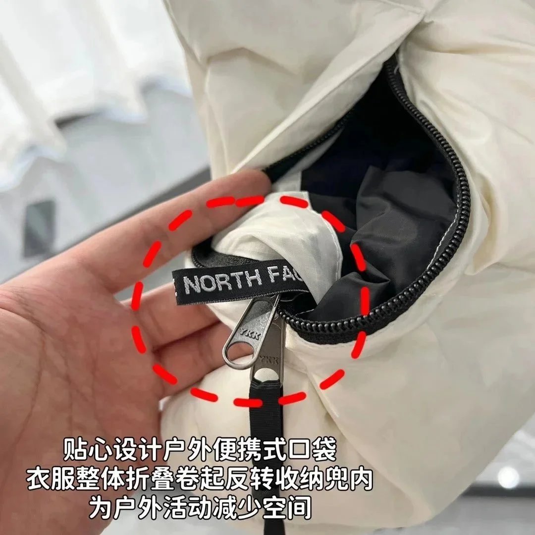 The North Face 1996 Retro Puffer Vest Black And White Classic