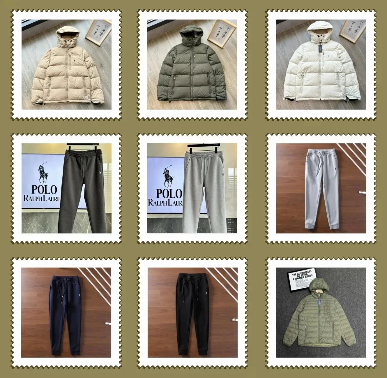 Polo Ralph Lauren Puffer Jacket Black Hooded Down Coat