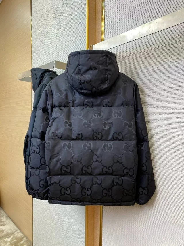 Gucci Vests Hooded Monogram Puffer Vest product detail image 14