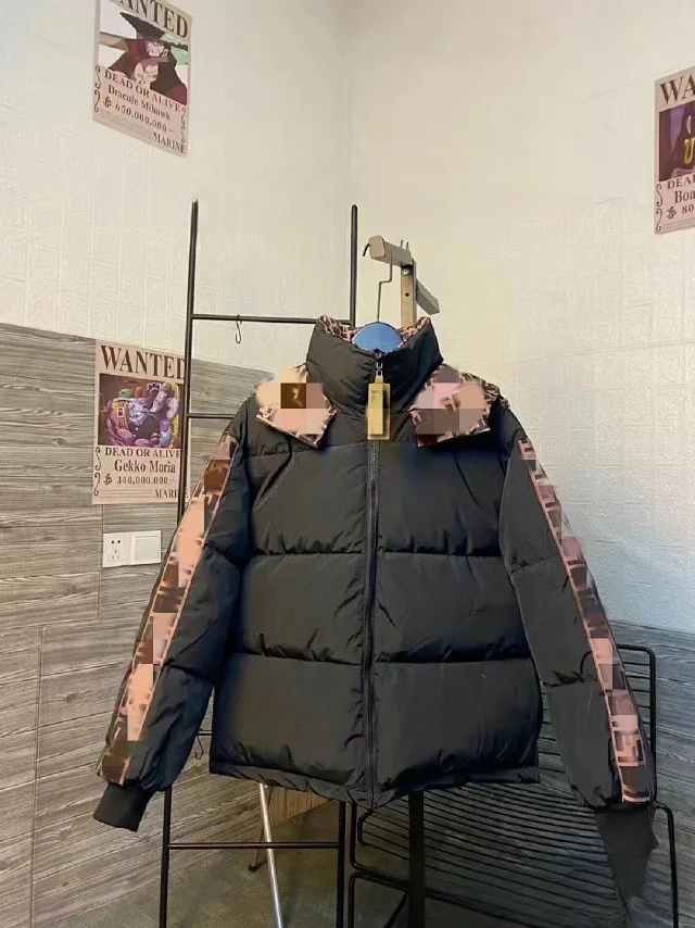Unbranded Down Jackets Puffer Jacket with Patterned Trim product detail image 4
