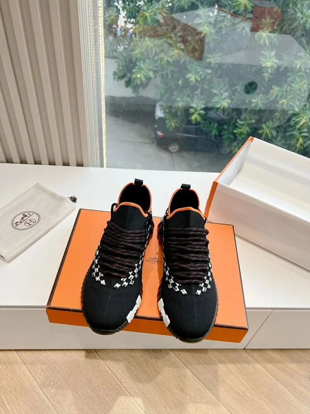 Hermès Sneakers Bouncing knit high-top product detail image 9