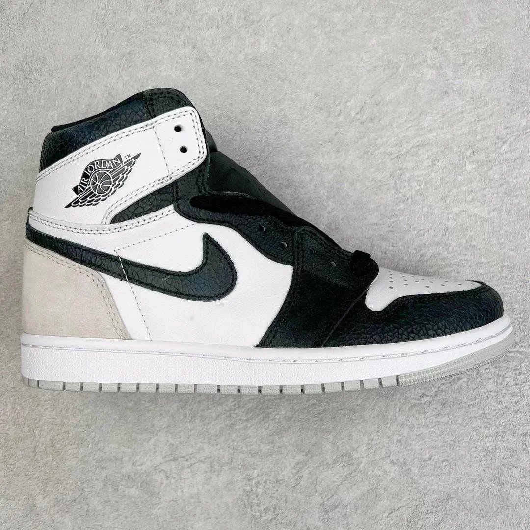 Nike Air Jordan 1 University Blue Black White High Top Sneakers