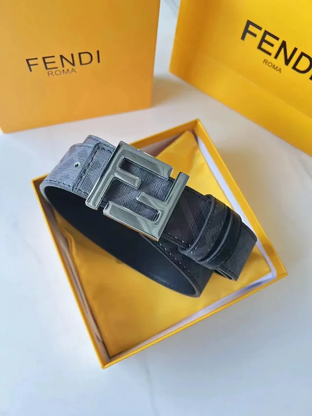 Fendi Belts FF Monogram Double-F Buckle Belt product detail image 16