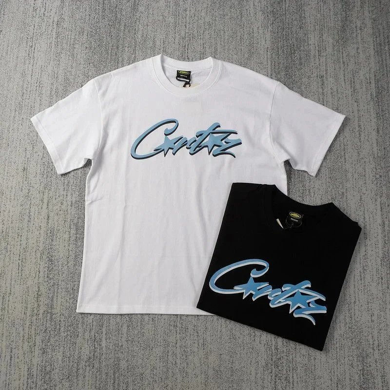 Corteze Graphic Print White Black Streetwear T-Shirt