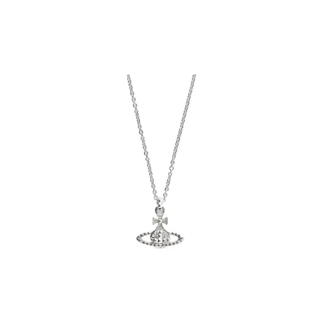 Vivienne Westwood Silver Orb Pendant Necklace