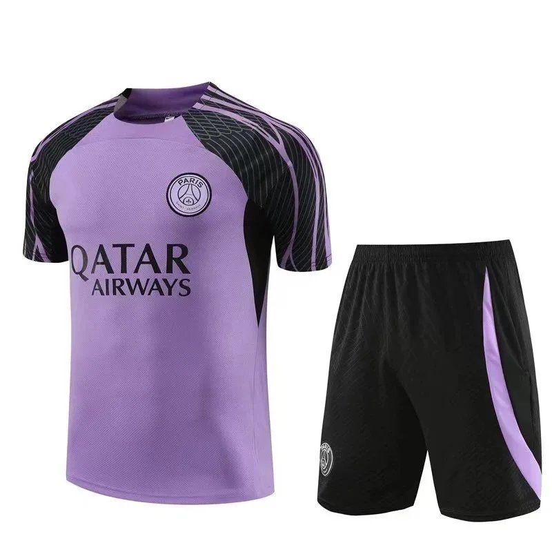 Paris Saint-Germain Training Kit Black Red Sportswear