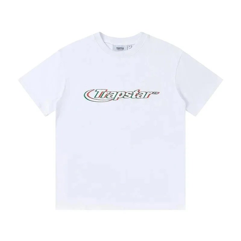 Trapstar Logo Black White Graphic T-Shirt