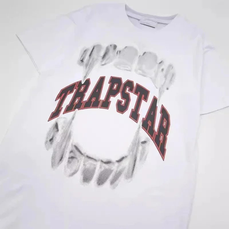 Trapstar Teeth Graphic White Black Streetwear T-Shirt