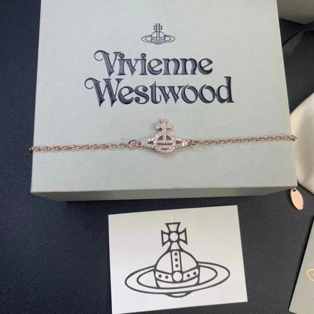 Vivienne Westwood Orb Gold Chain Bracelet