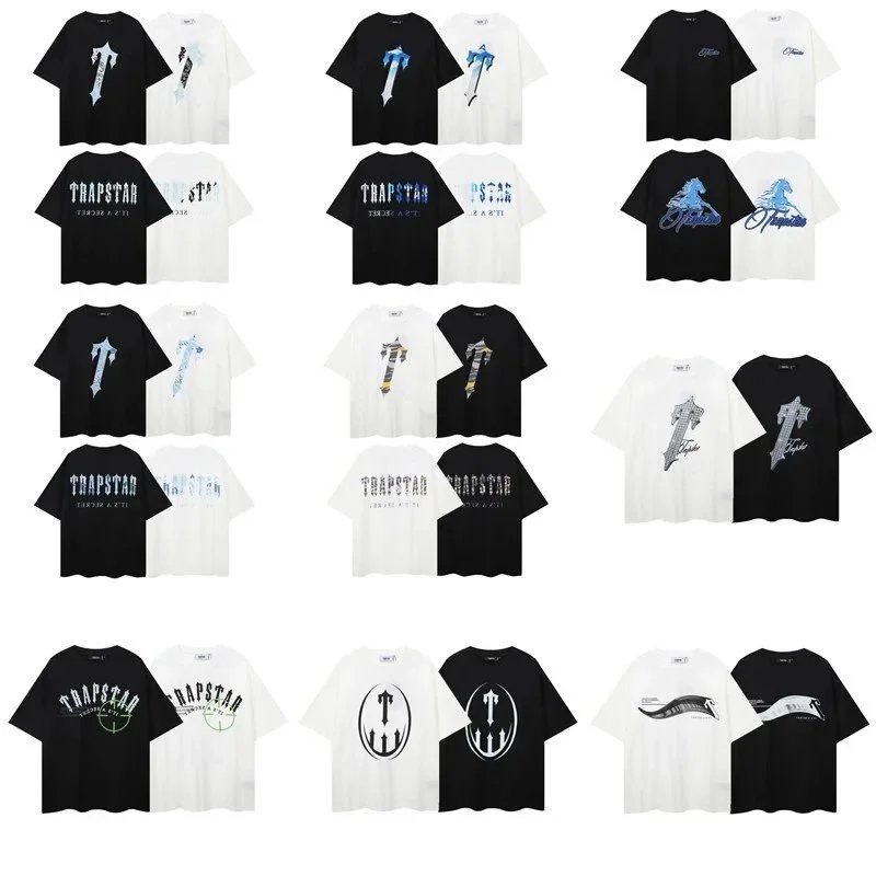 Trapstar Graphic Print Black White Streetwear T-Shirt