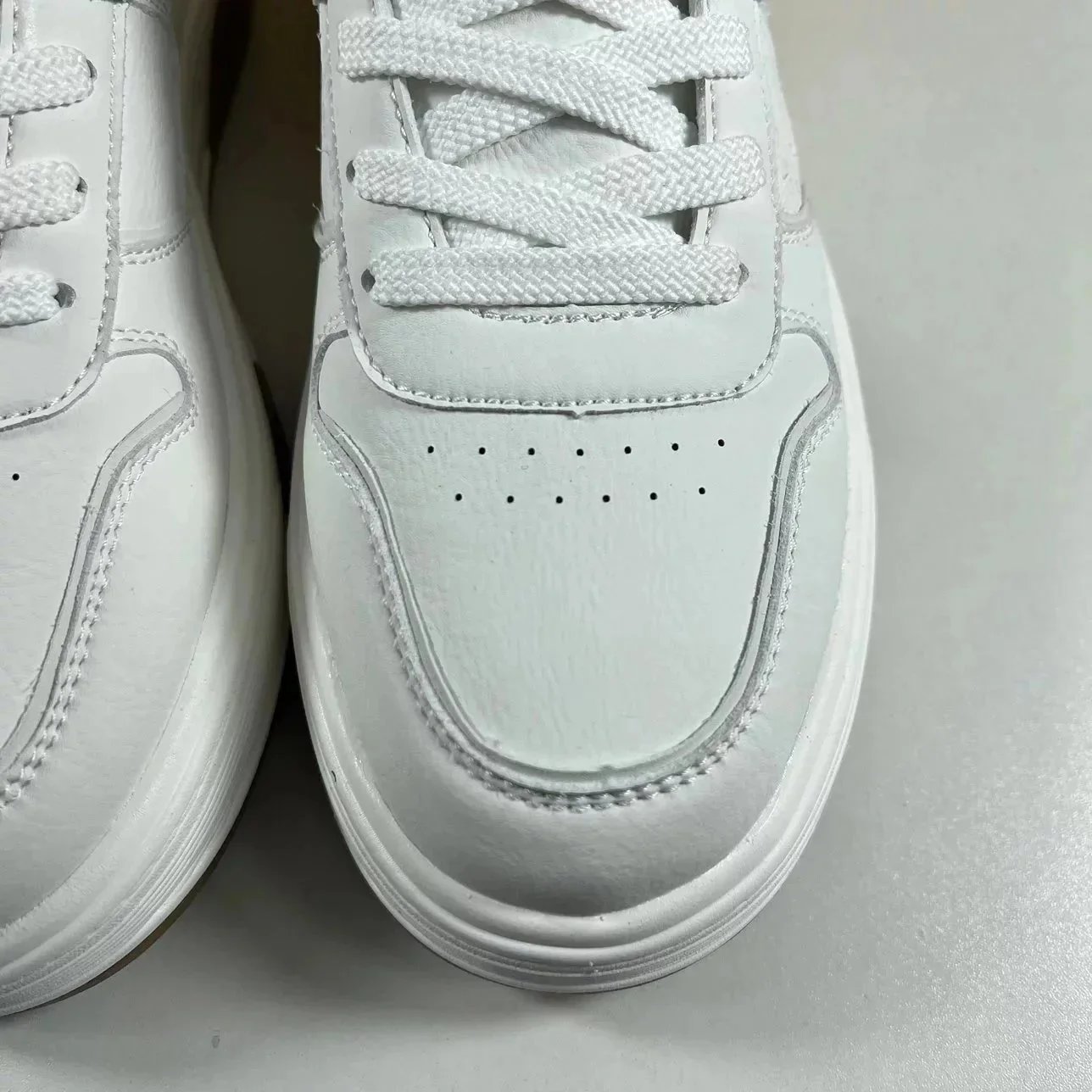 FNEIDL High Top White Black Casual Sneakers