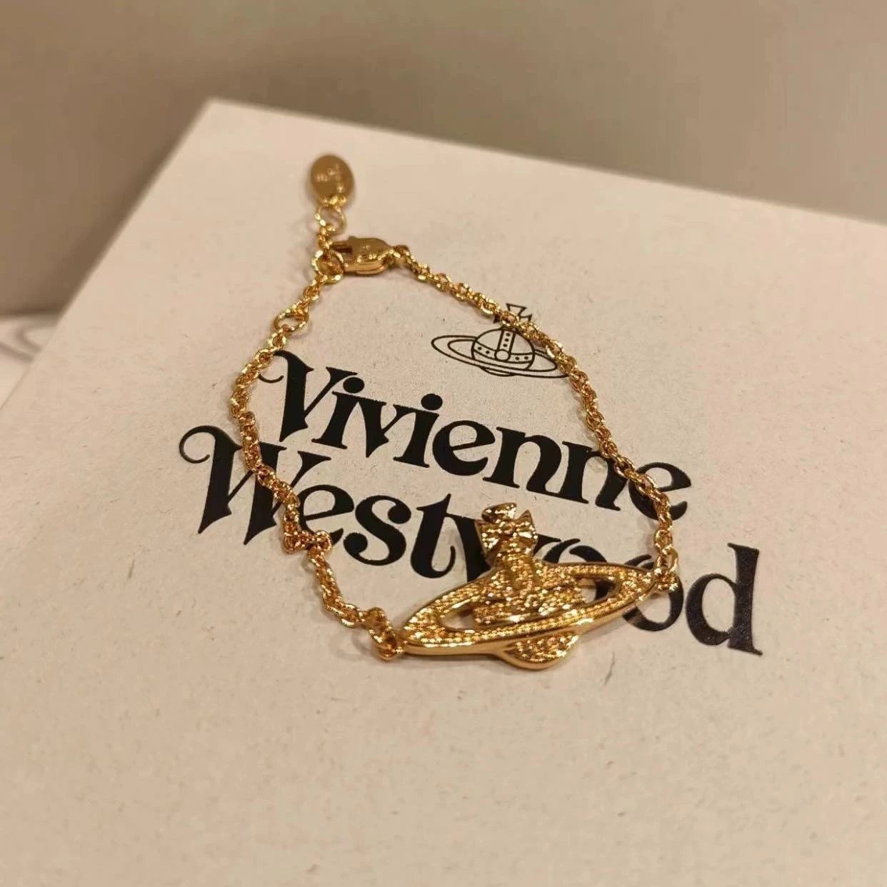 Vivienne Westwood Orb Silver Crystal Pendant Necklace