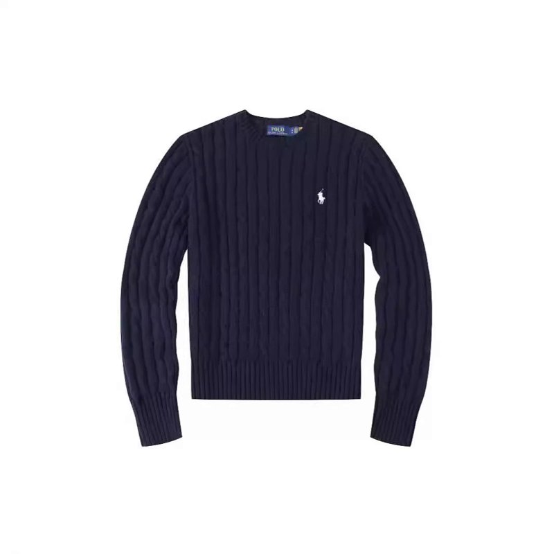 Ralph Lauren Cable Knit Sweater Navy