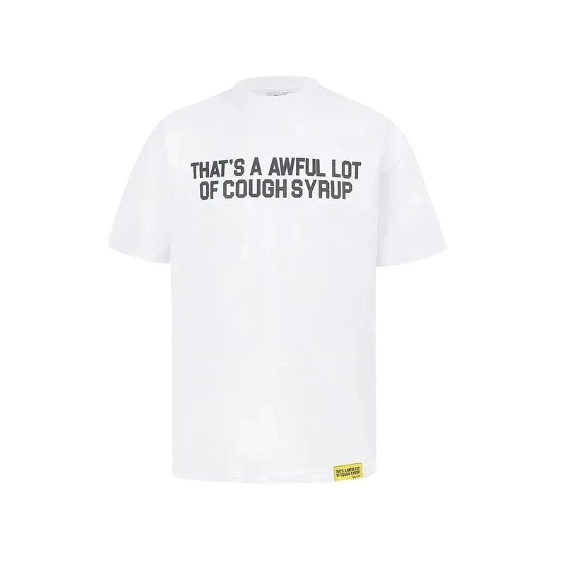 Graphic T-Shirt White Black Streetwear Tee