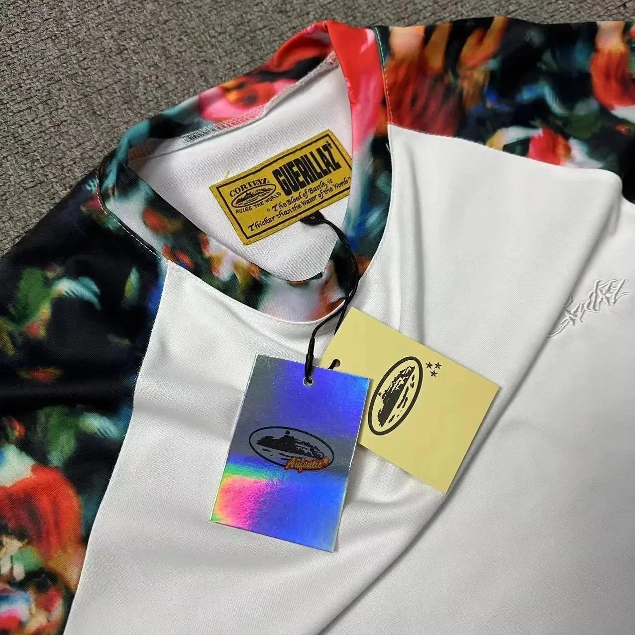 Cultivator Graphic Print White Raglan Long Sleeve T-Shirt